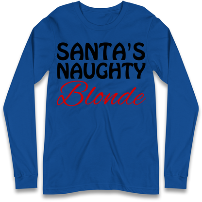 Naughty Blonde Longsleeve T-Shirt