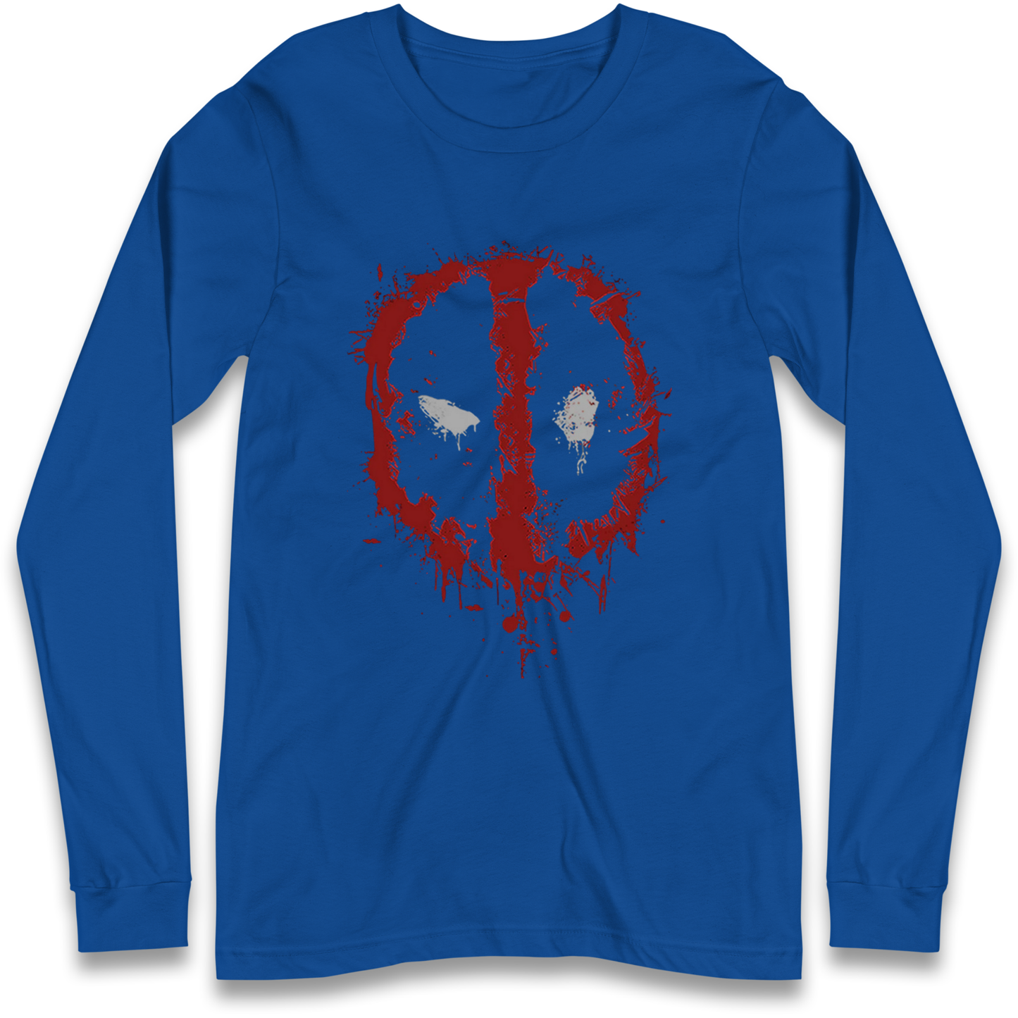 Marvel Deadpool Splatter Icon Longsleeve T Shirt