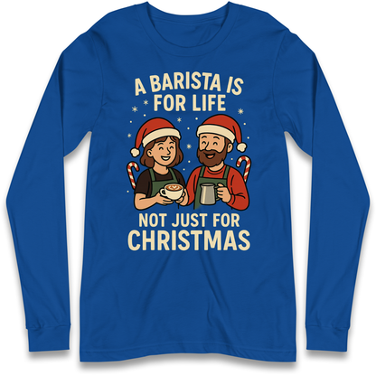 Barista Christmas Longsleeve T Shirt