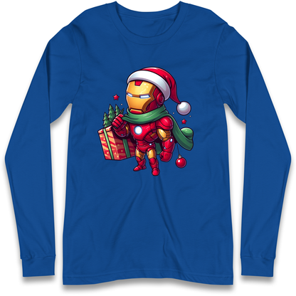 Ironman Santa Longsleeve T Shirt