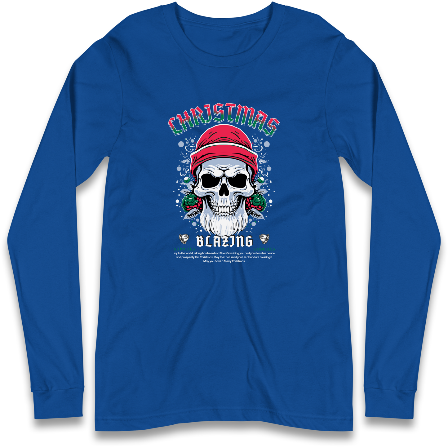 Christmas Blazing Longsleeve T Shirt