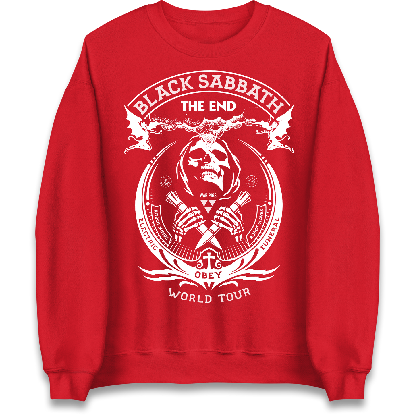 Black Sabbath The End World Tour Jumper