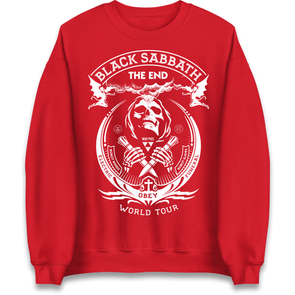 Black Sabbath The End World Tour Jumper