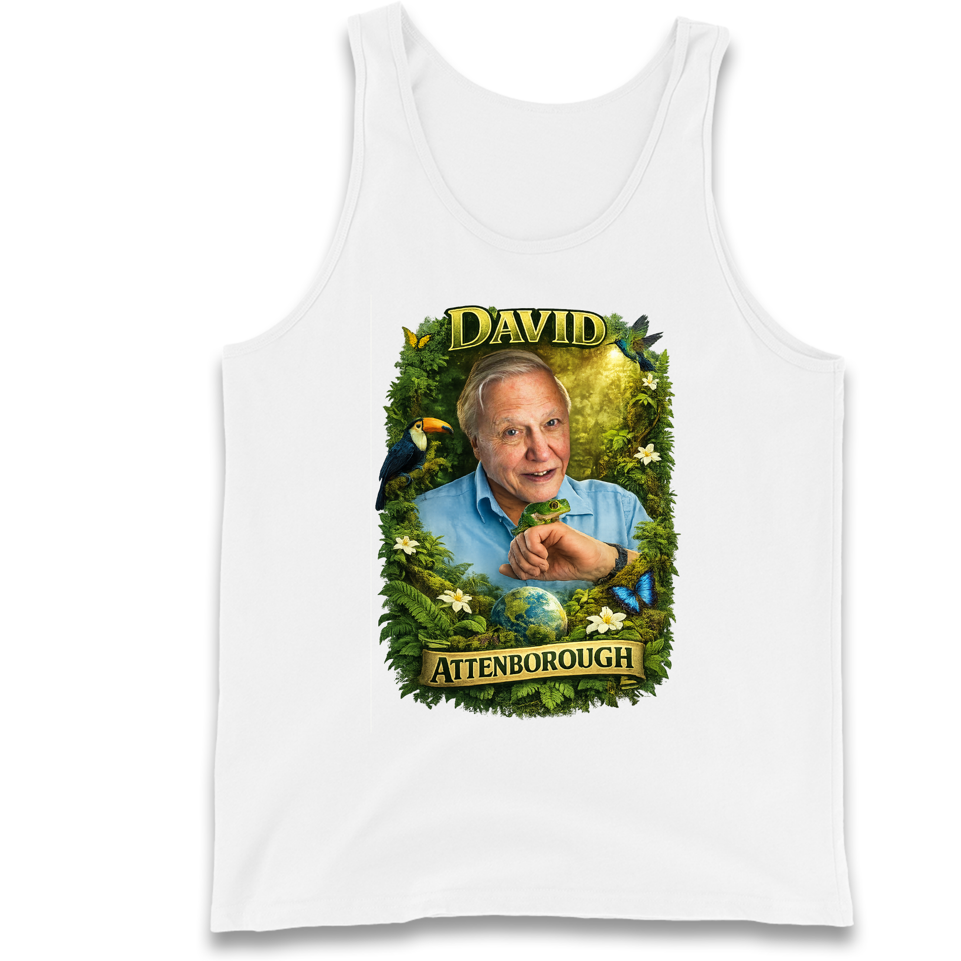 David Attenborough Tank Top