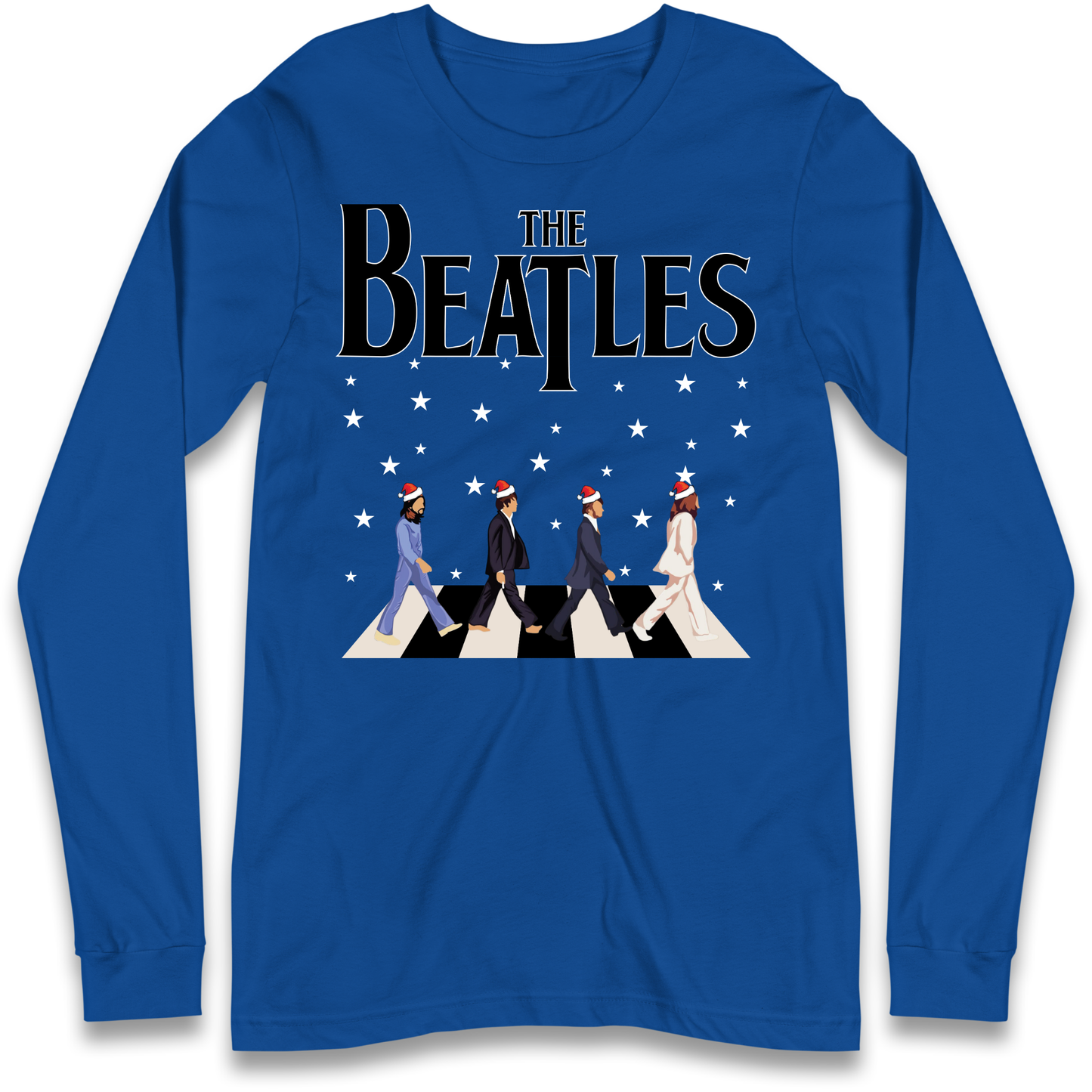 The Beatles Abbey Road Christmas Longsleeve T Shirt