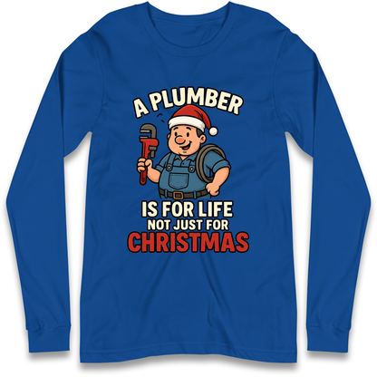 Plumber Christmas Longsleeve T Shirt