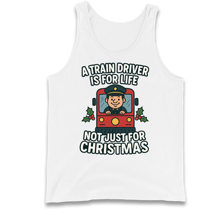 Train Driver Christmas Tank Top