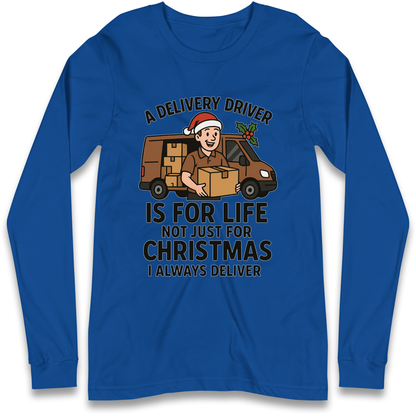 Delivery Driver Christmas Longsleeve T Shirt