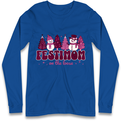 Festimom on The Loose Longsleeve T Shirt