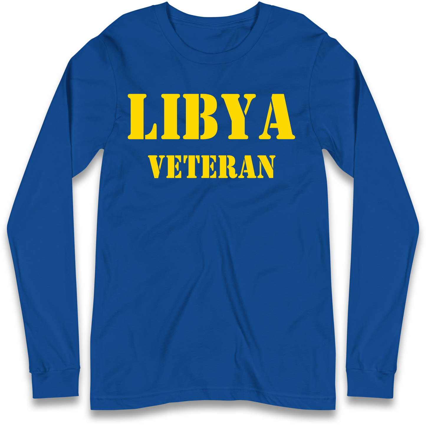 Libya Veteran Longsleeve T Shirt