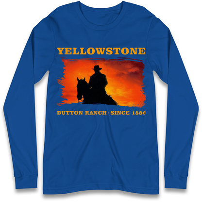 Yellowstone Dutton Ranch Since 1886 Longsleeve T Shirt