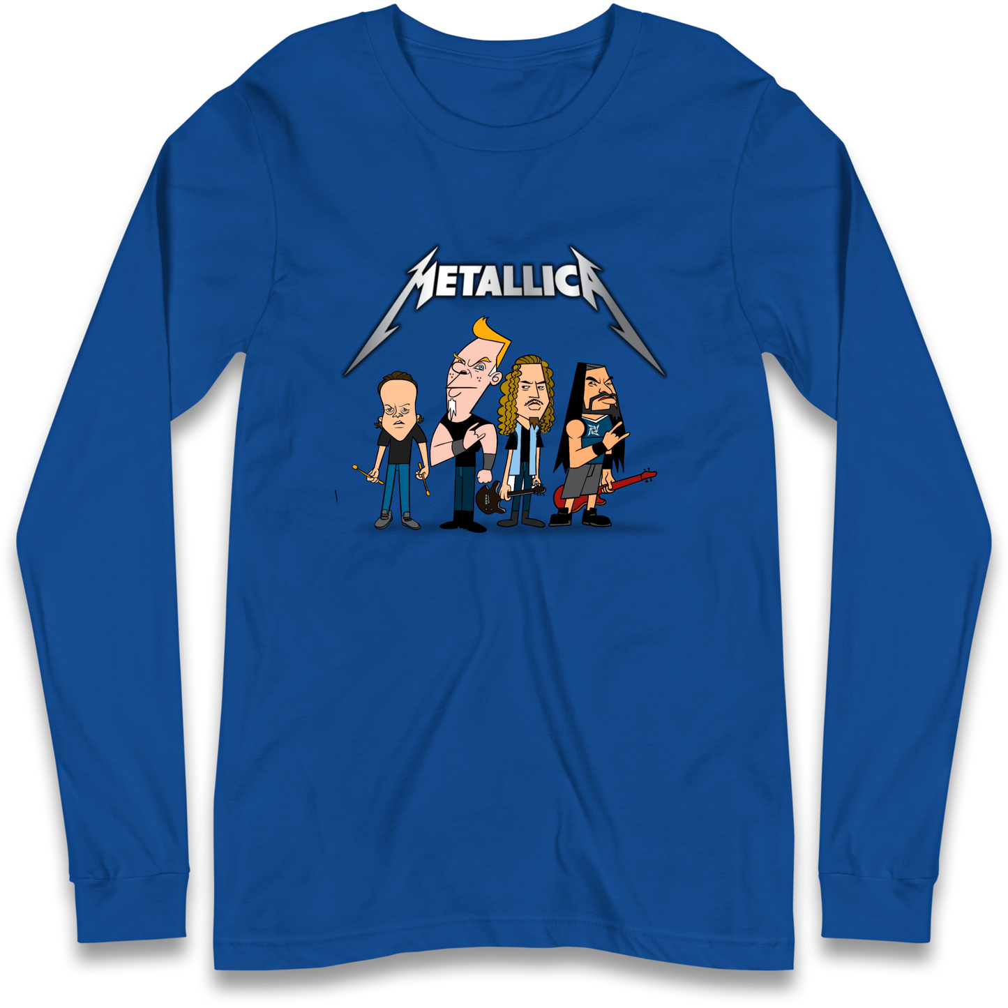 Metallica Cartoon Longsleeve T Shirt