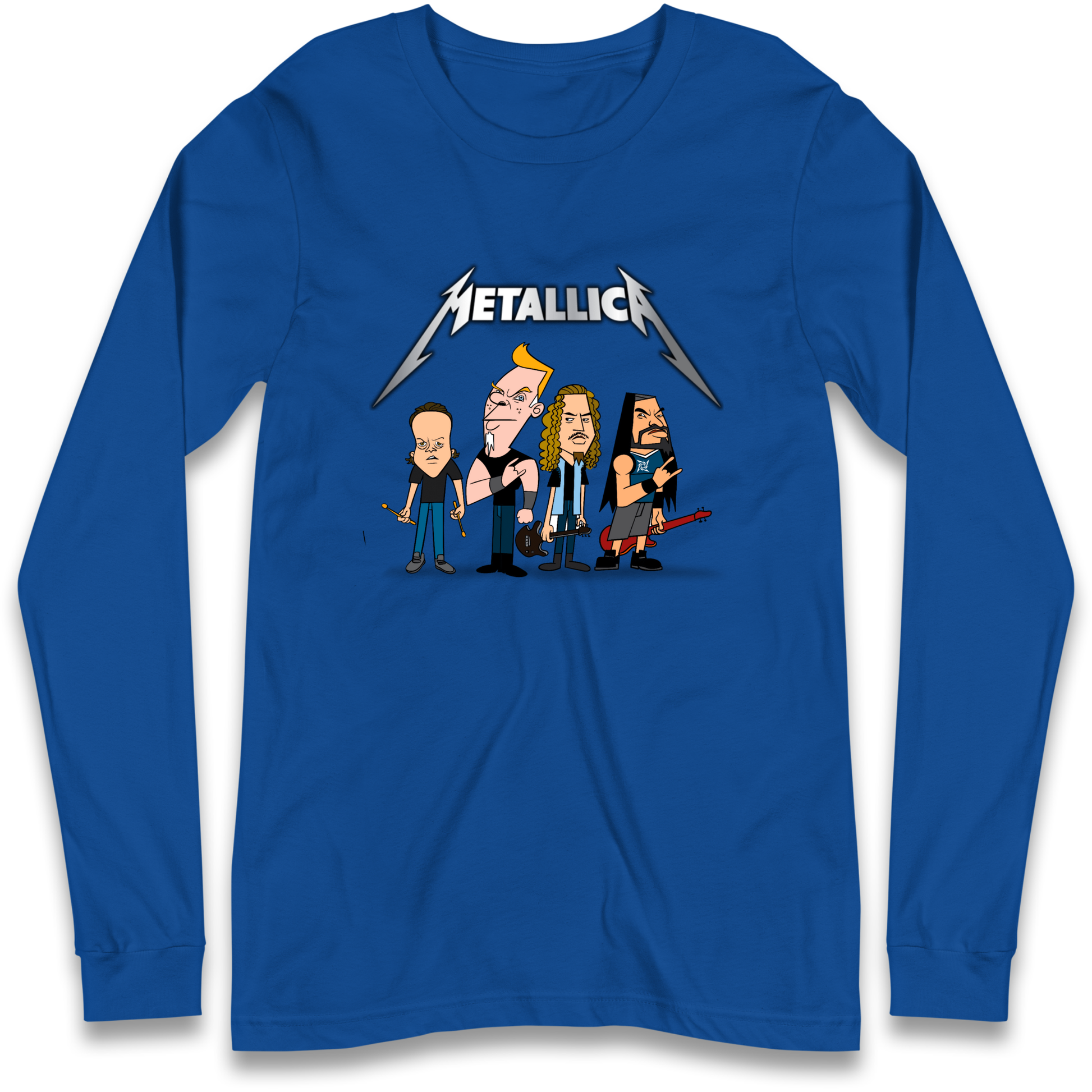 Metallica Cartoon Longsleeve T Shirt