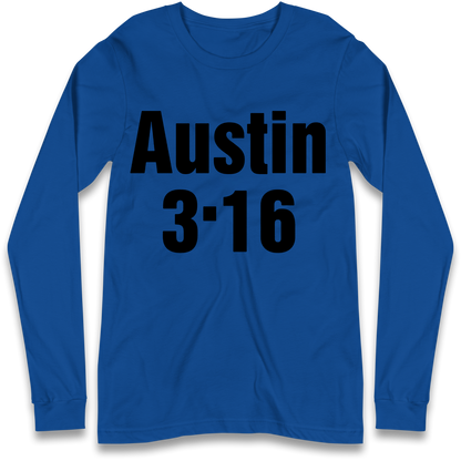 Austin 3 16 Longsleeve T Shirt