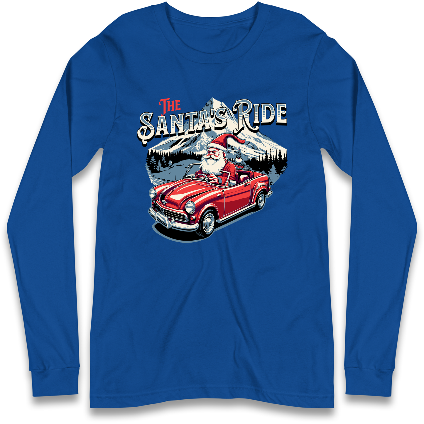The Santas Ride Christmas Longsleeve T Shirt