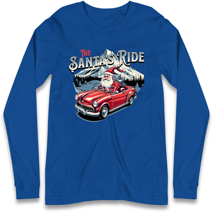 The Santas Ride Christmas Longsleeve T Shirt