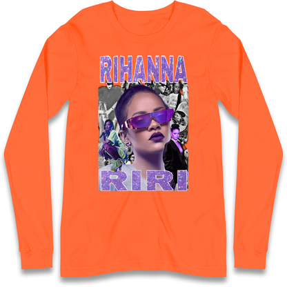Rihanna Riri Bootleg Longsleeve T Shirt 