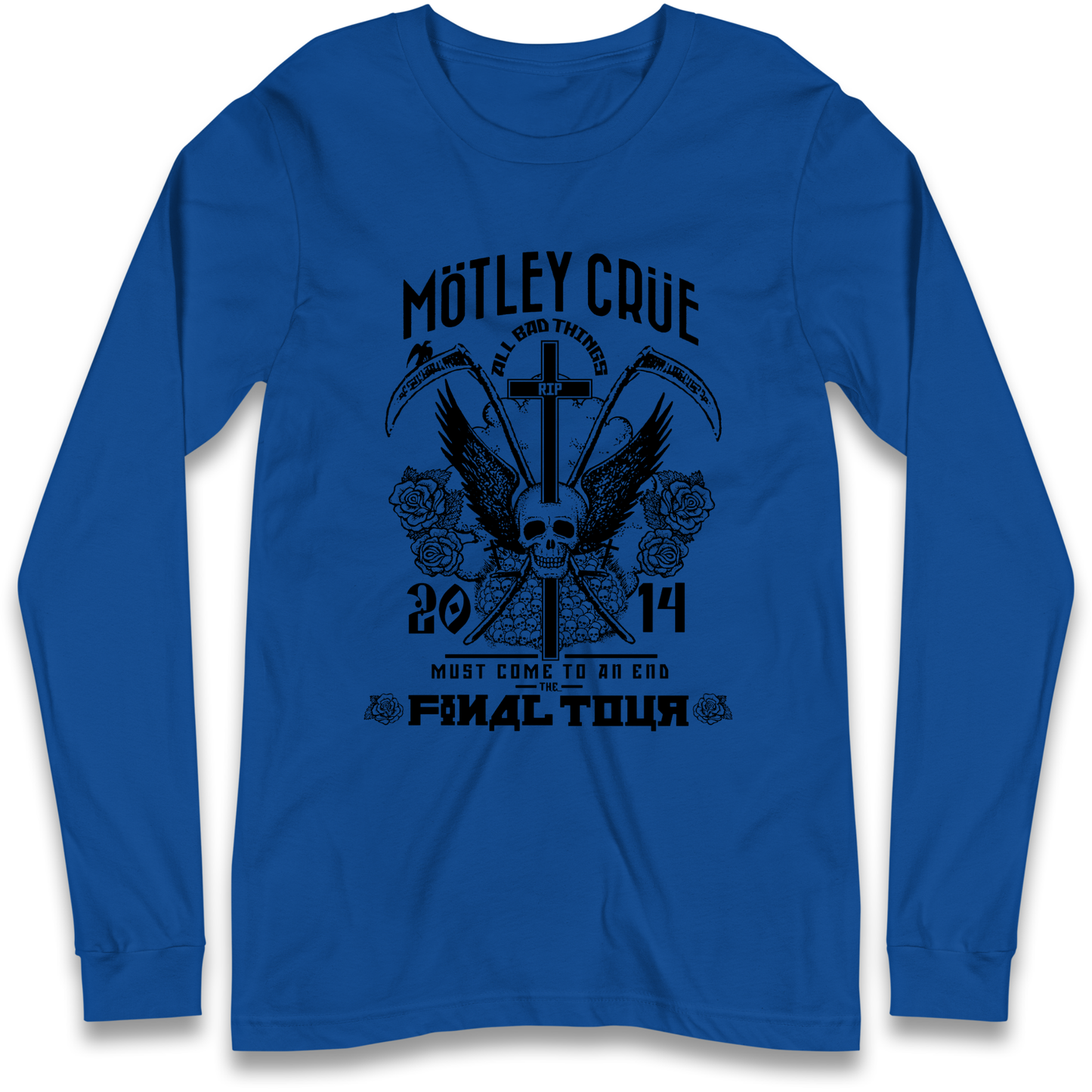 Motley Crue All Bad Things Longsleeve T Shirt