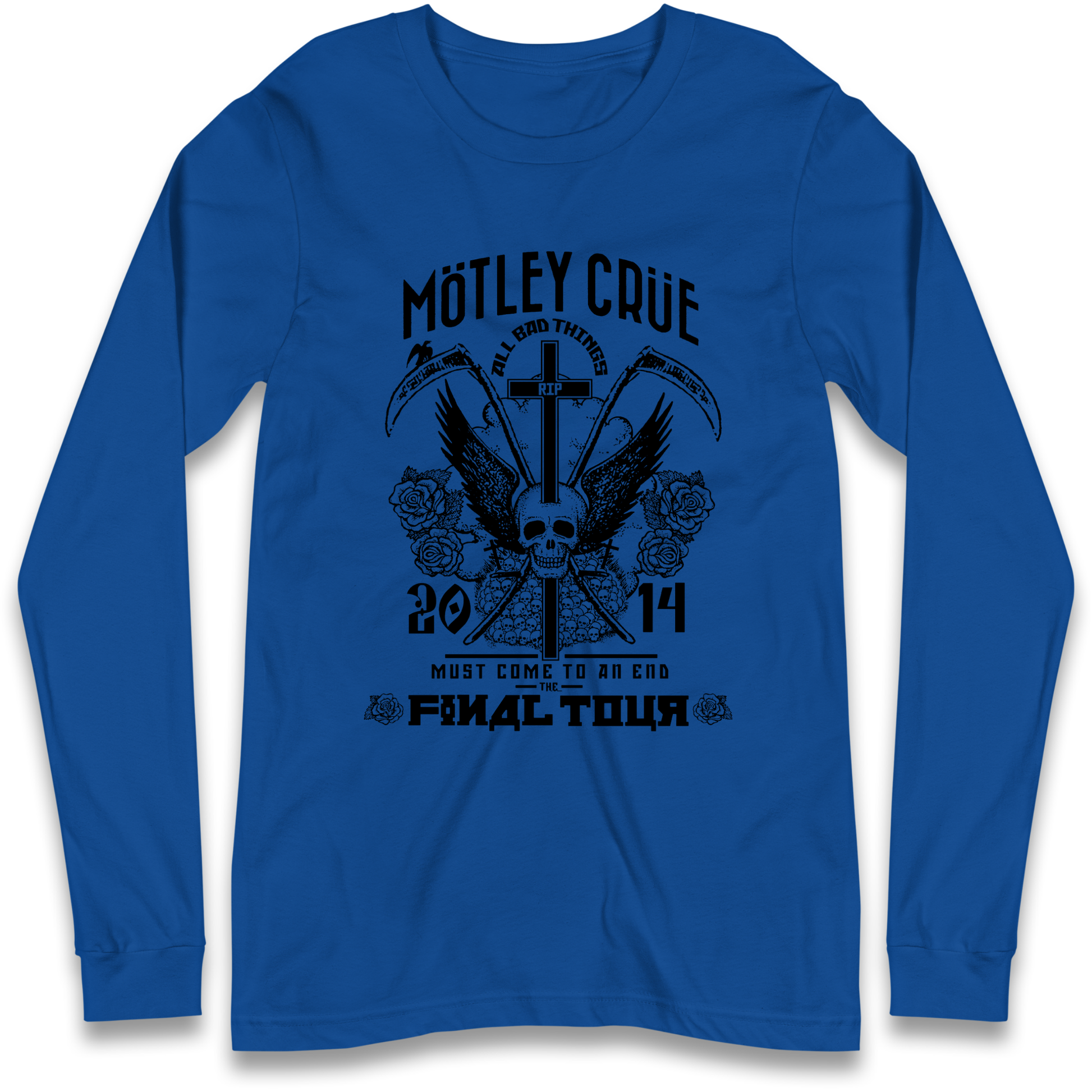Motley Crue All Bad Things Longsleeve T Shirt