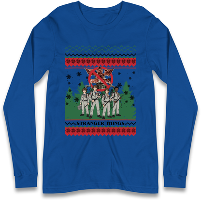 Stranger Things Demogorgon Christmas Longsleeve T Shirt