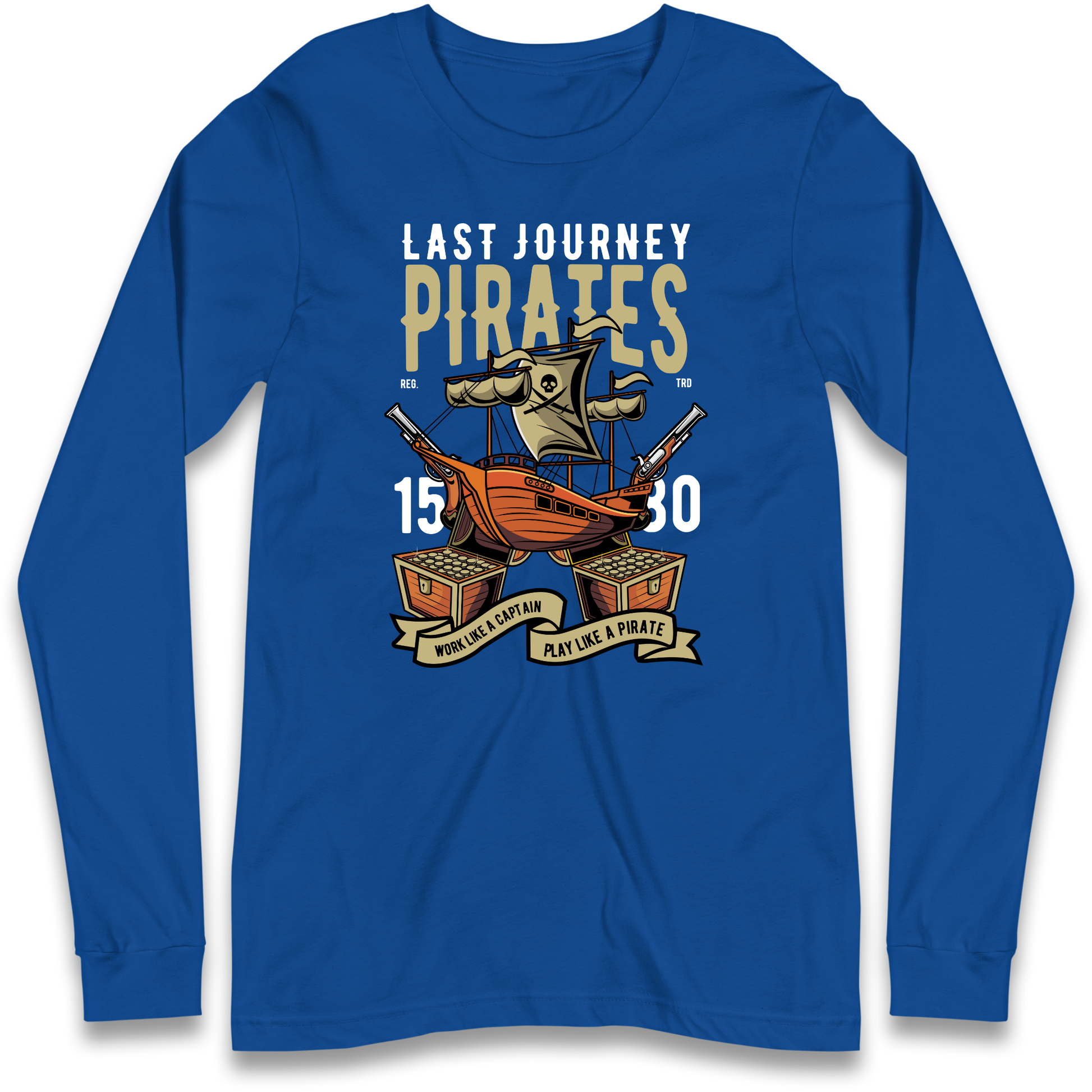 Last Journey Pirates Longsleeve T Shirt