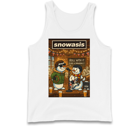 Snowasis Roll Christmas Tank Top
