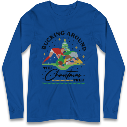 Rugby Christmas Longsleeve T Shirt