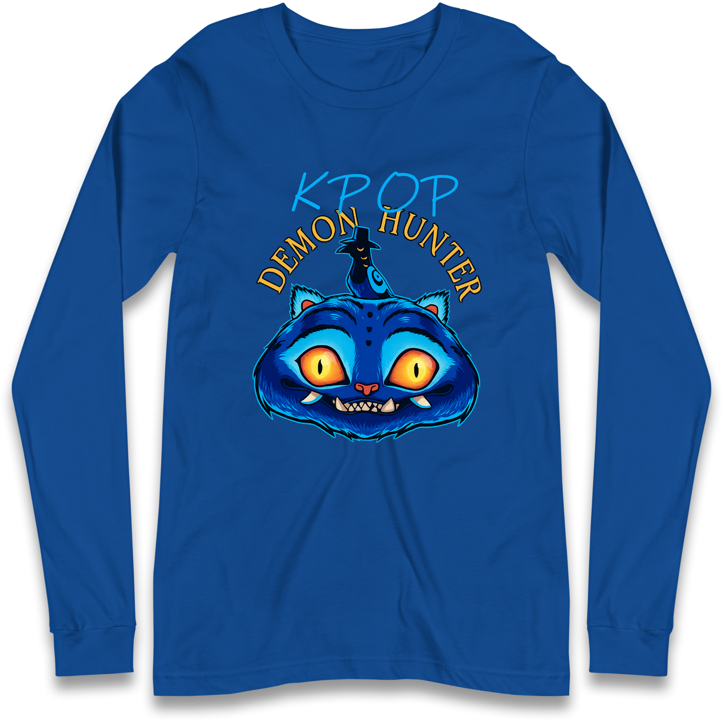 Kpop Demon Hunter Derpy Tiger Longsleeve T Shirt
