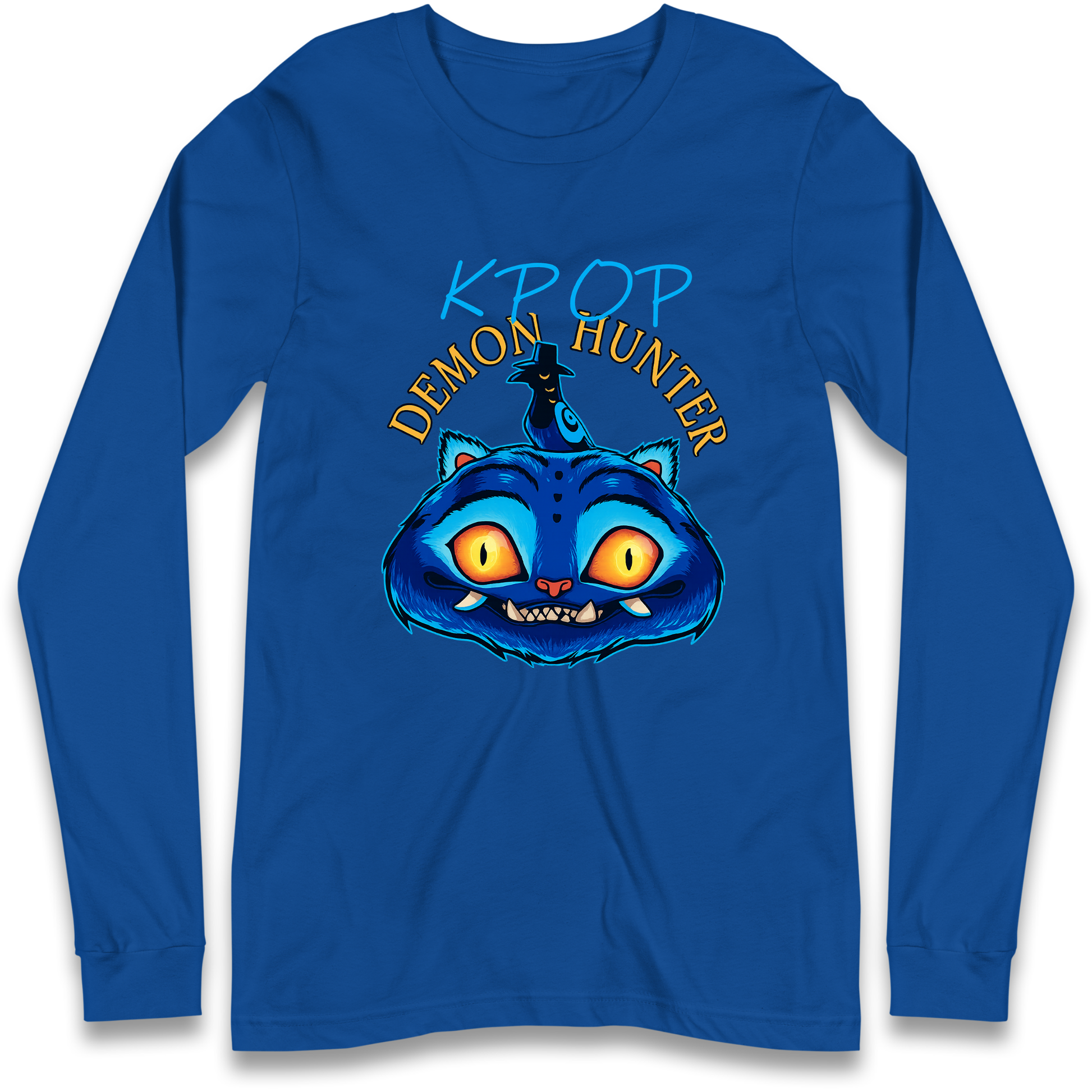 Kpop Demon Hunter Derpy Tiger Longsleeve T Shirt
