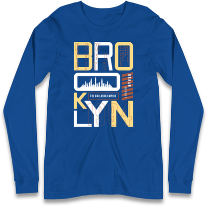 Brooklyn New York Urban District Longsleeve T Shirt