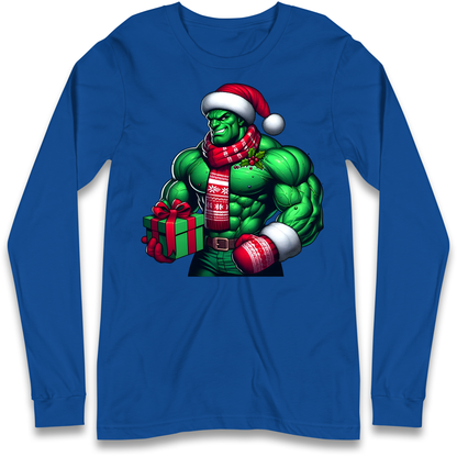 The Hulk Santa Longsleeve T Shirt