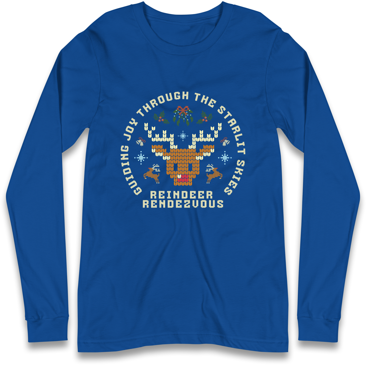 Reindeer Rendezvous Christmas Longsleeve T Shirt