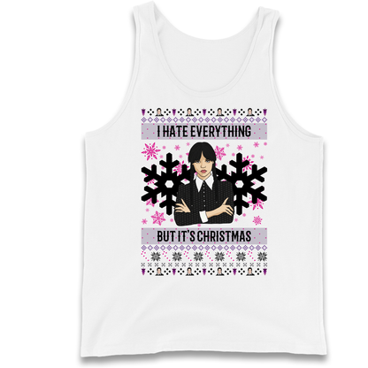 Wednesday addams Christmas Tank Top