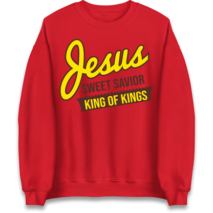 Jesus Sweet Saviour King of Kings Jumper 