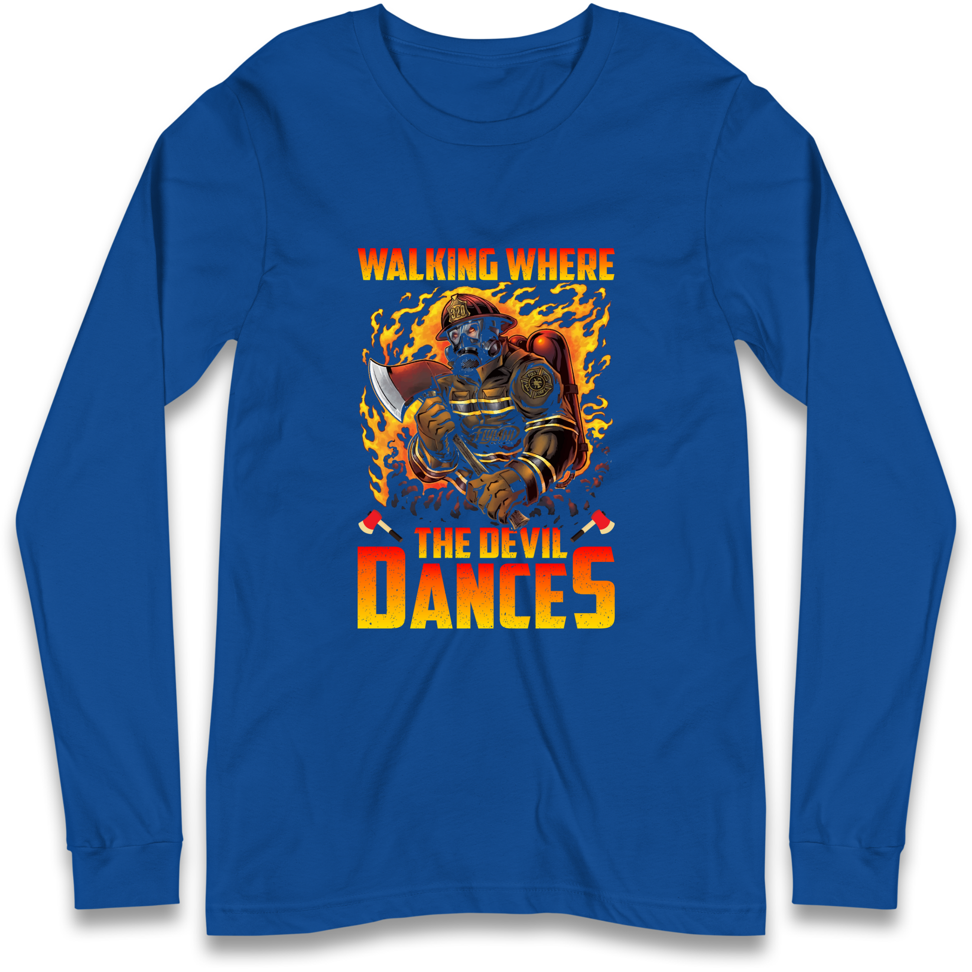Walking Where The Devil Dances Longsleeve T Shirt