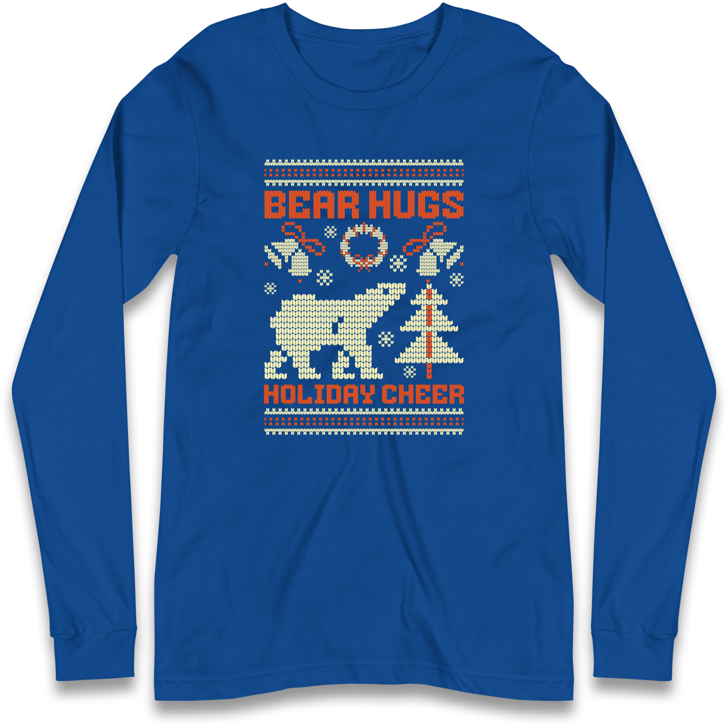 Bear Hugs Holiday Cheer Longsleeve T Shirt