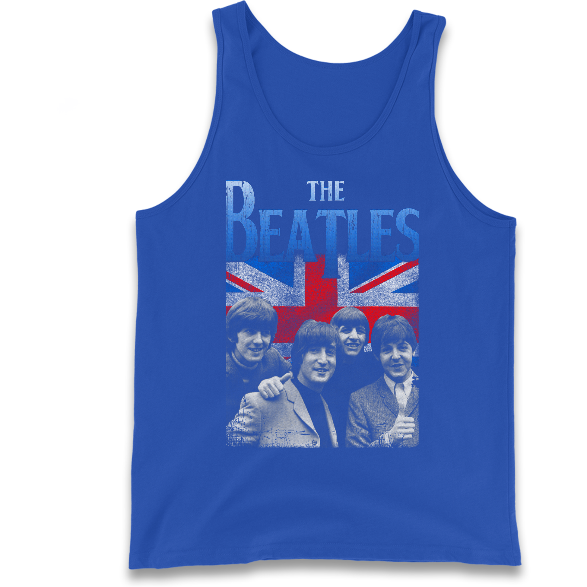 The Beatles Union Jack Tank Top
