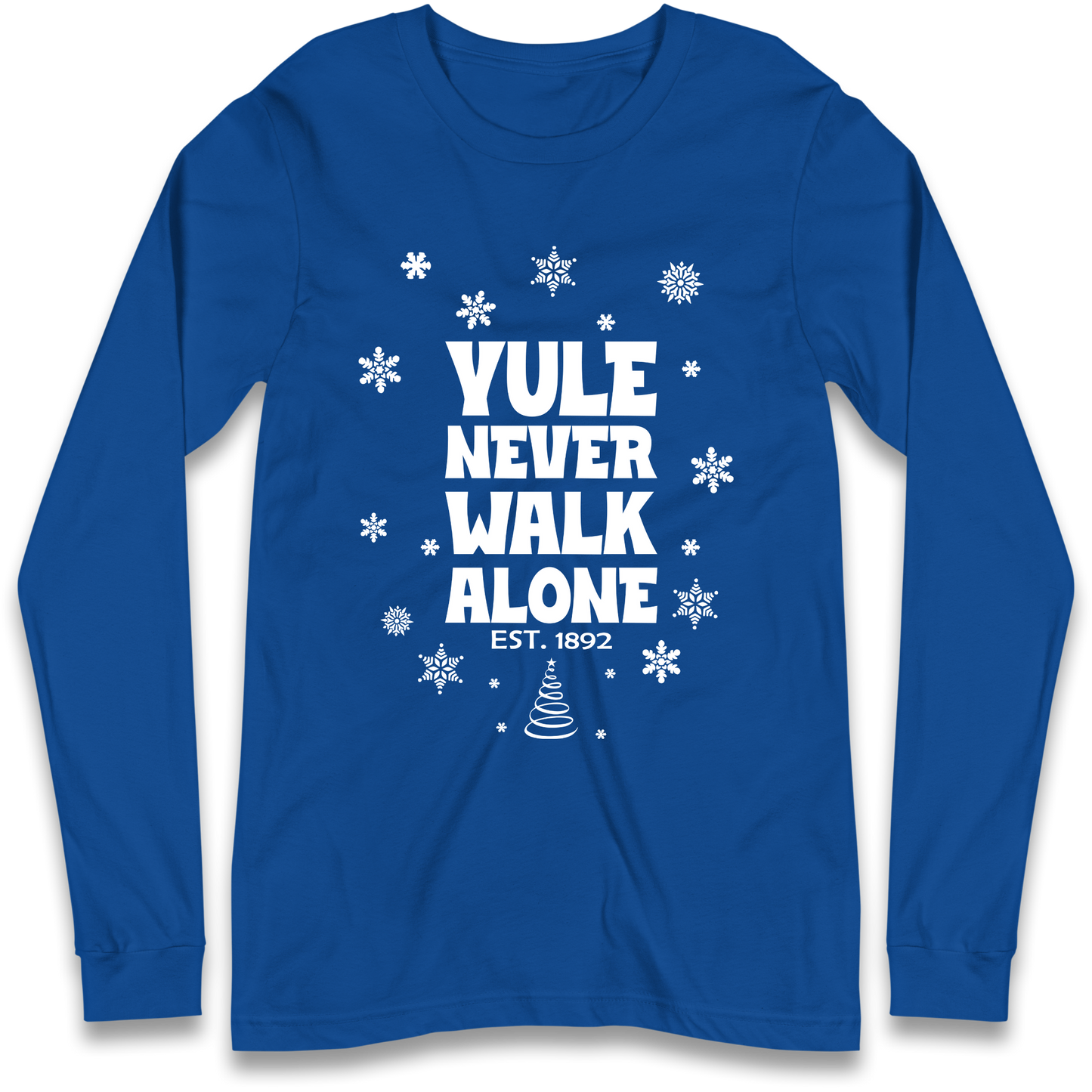 Yule Never Walk Alone Liverpool Christmas Longsleeve T Shirt