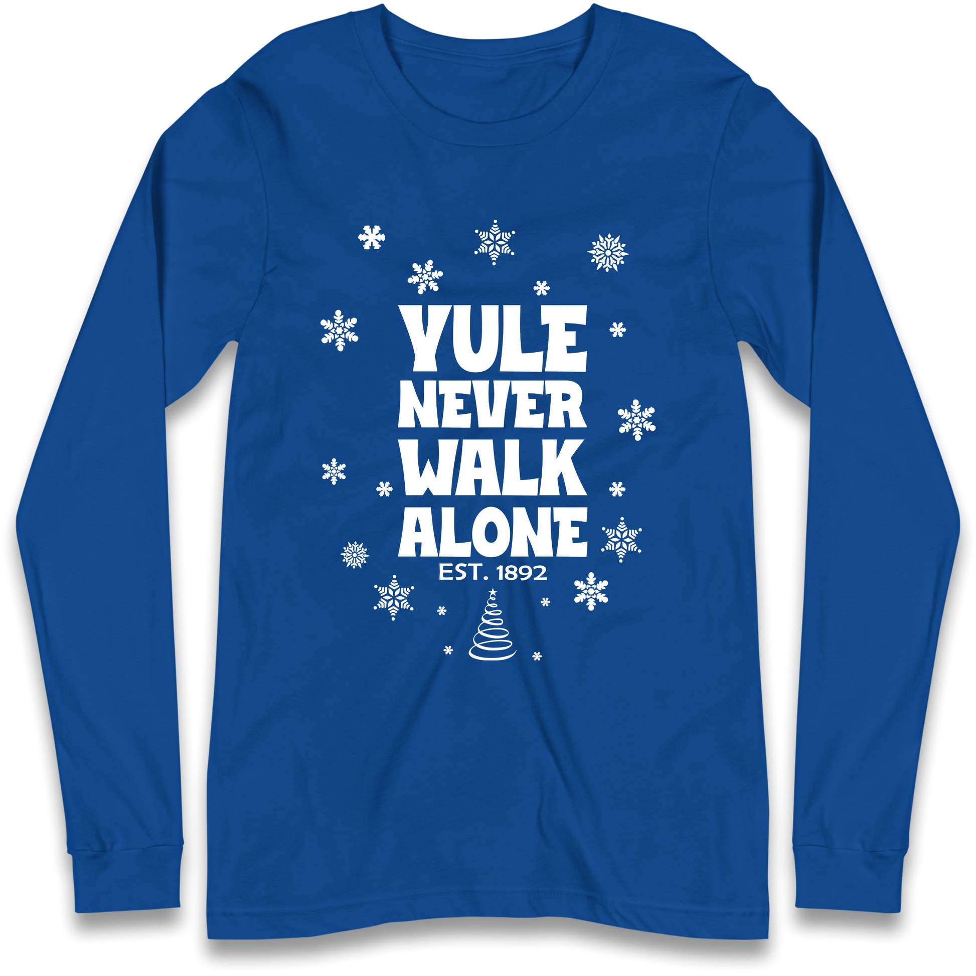 Yule Never Walk Alone Liverpool Christmas Longsleeve T Shirt