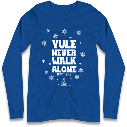 Yule Never Walk Alone Liverpool Christmas Longsleeve T Shirt
