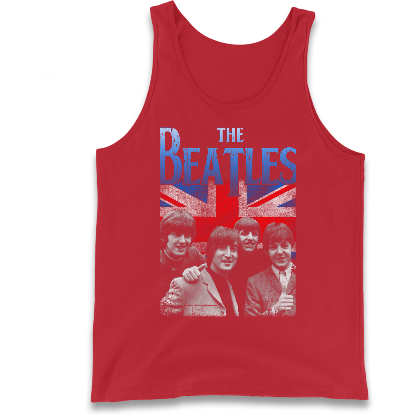 The Beatles Union Jack Tank Top
