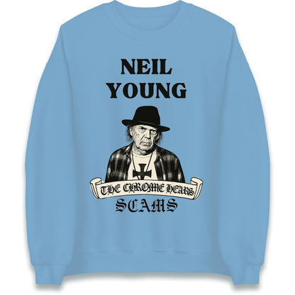 Neil Young and the Chrome Hearts Jumper