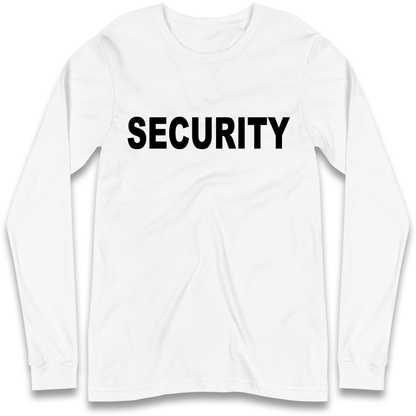 Security Longsleeve T-Shirt