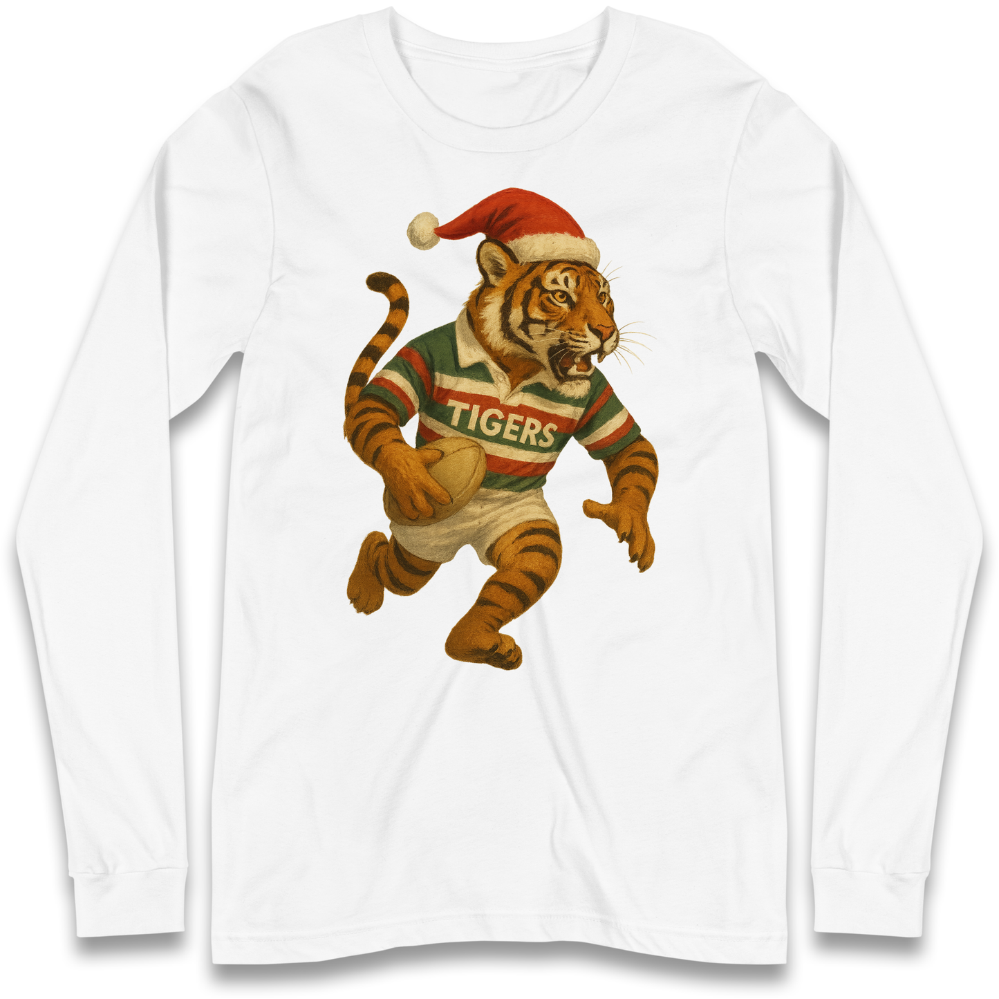 Leicester Tigers Longsleeve T Shirt