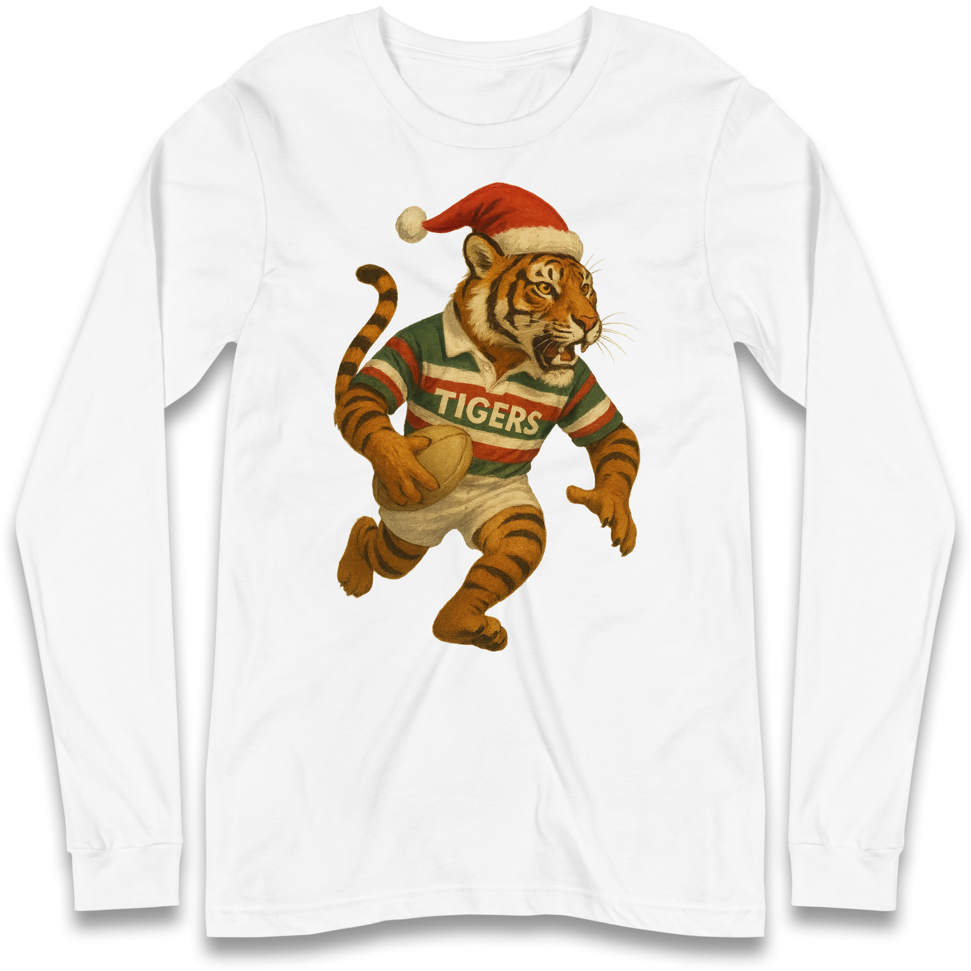 Leicester Tigers Longsleeve T Shirt
