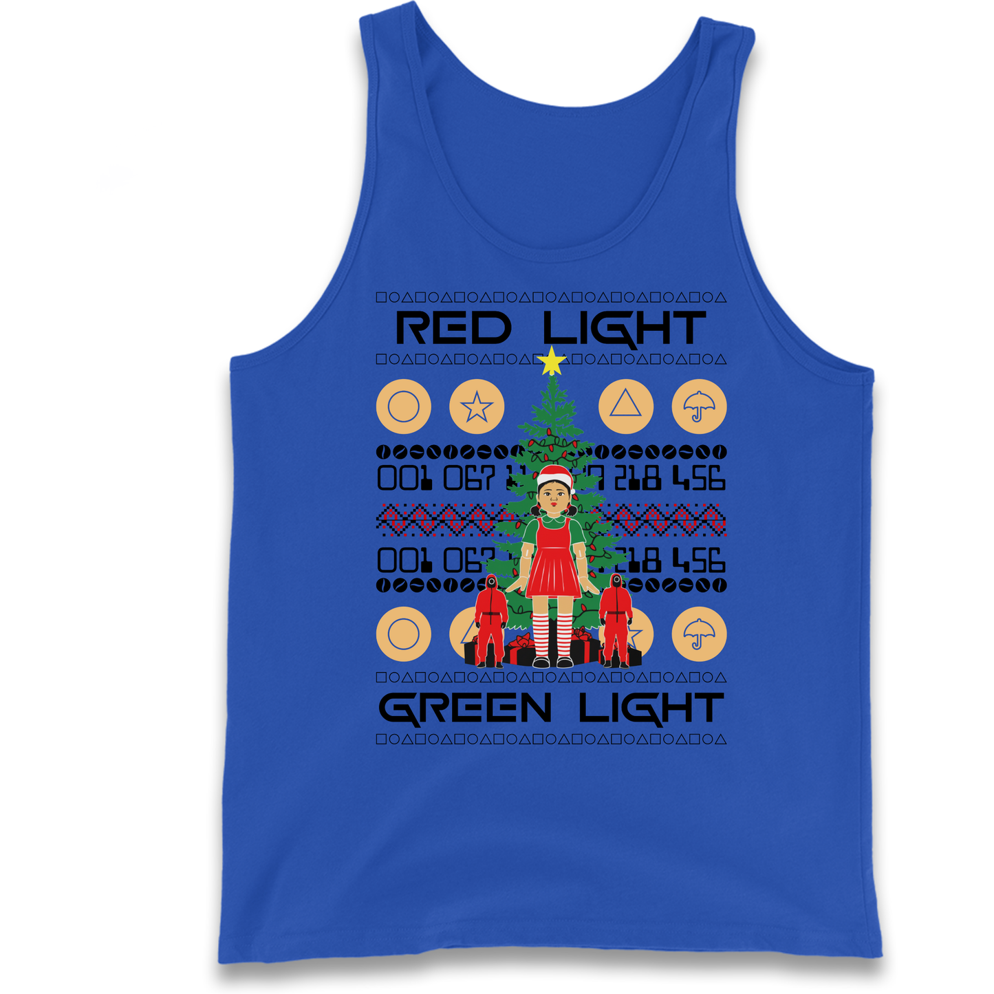 Squid Game Christmas Tank Top