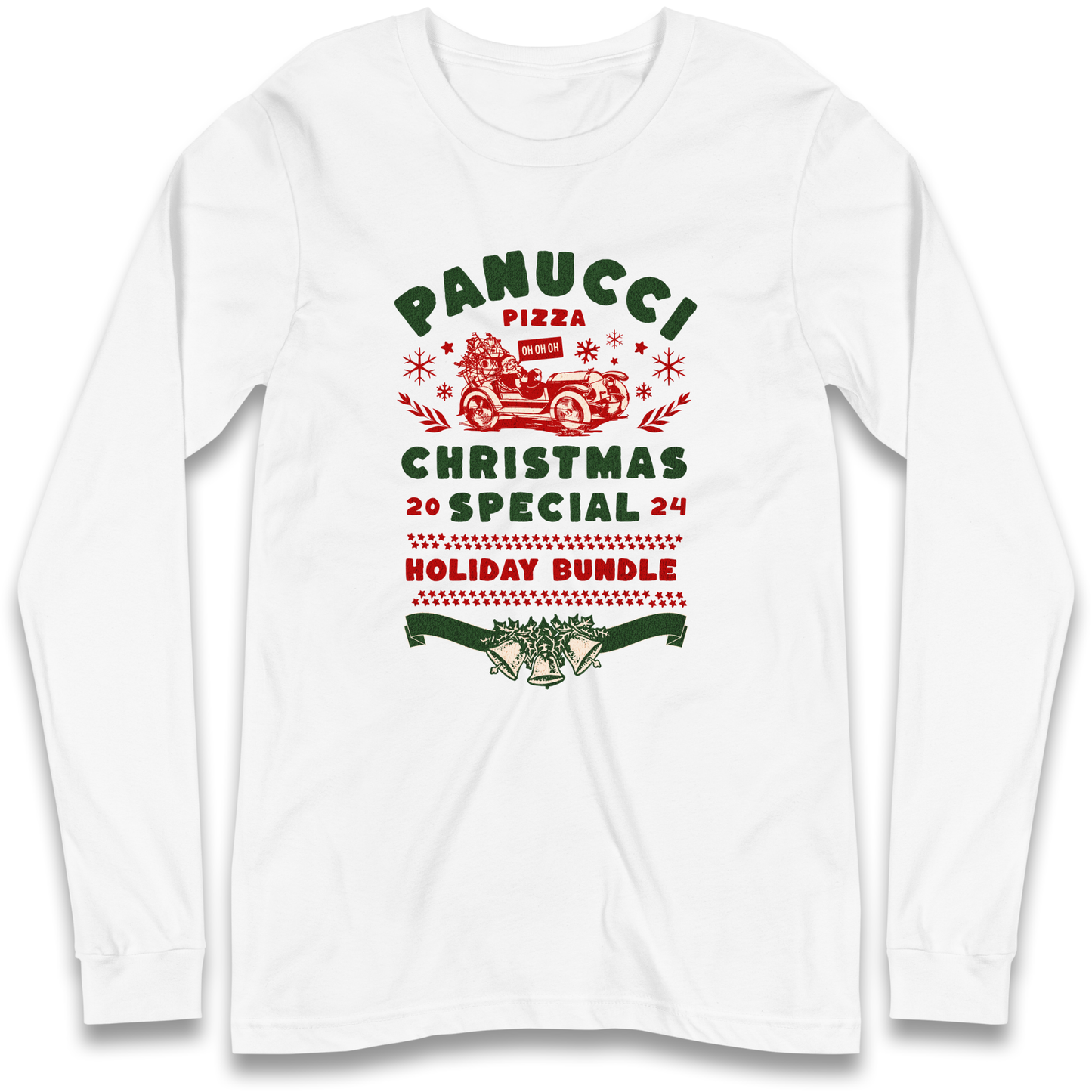 Panucci Pizza Christmas Special Christmas Longsleeve T Shirt
