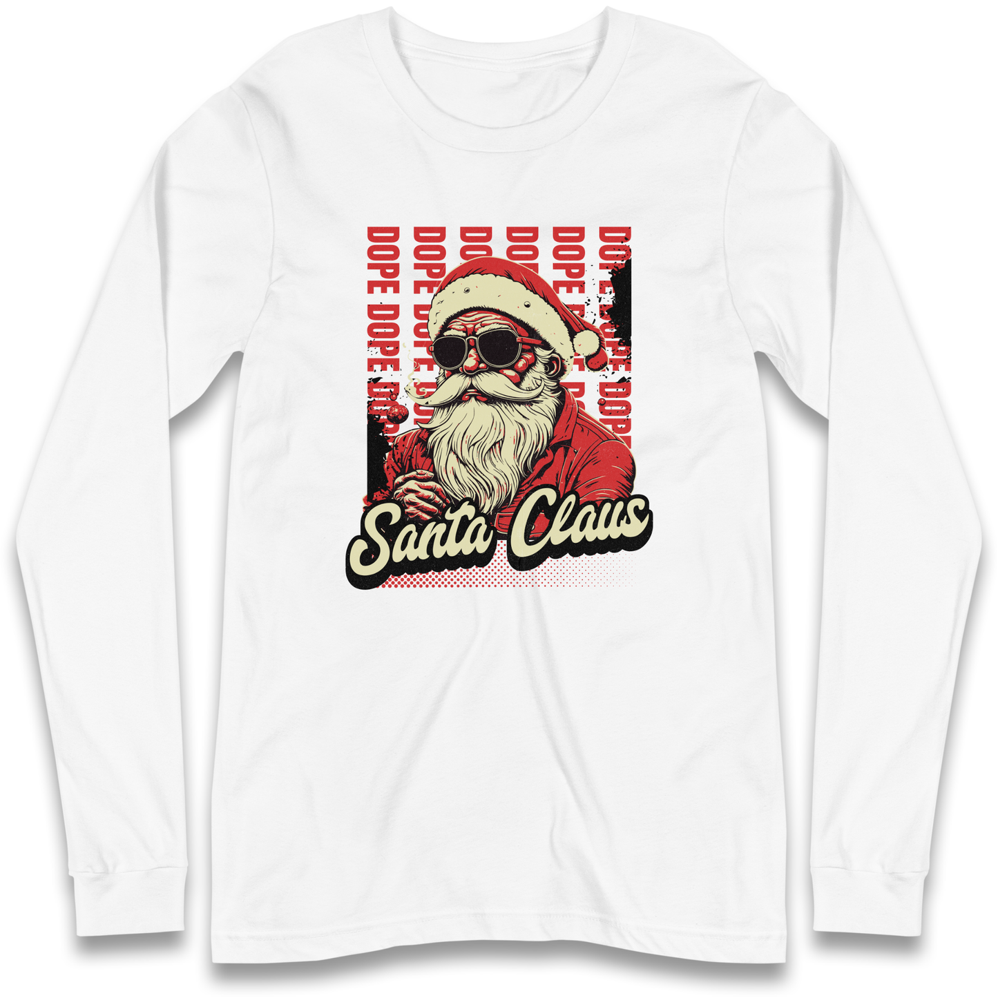 Dope Santa Claus Longsleeve T Shirt