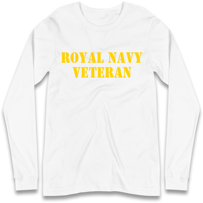 Royal Navy Veteran Longsleeve T Shirt
