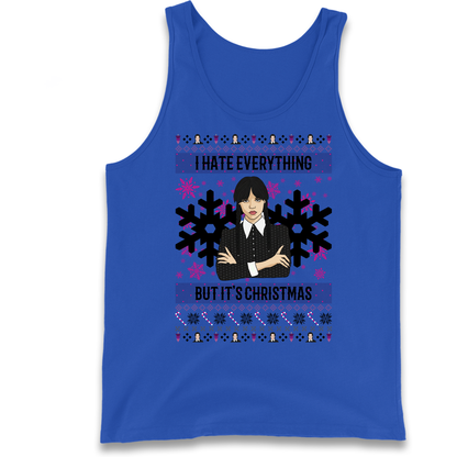 Wednesday addams Christmas Tank Top